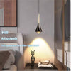 LED Bedside Chandelier Full Spectrum Bedroom Dining Room